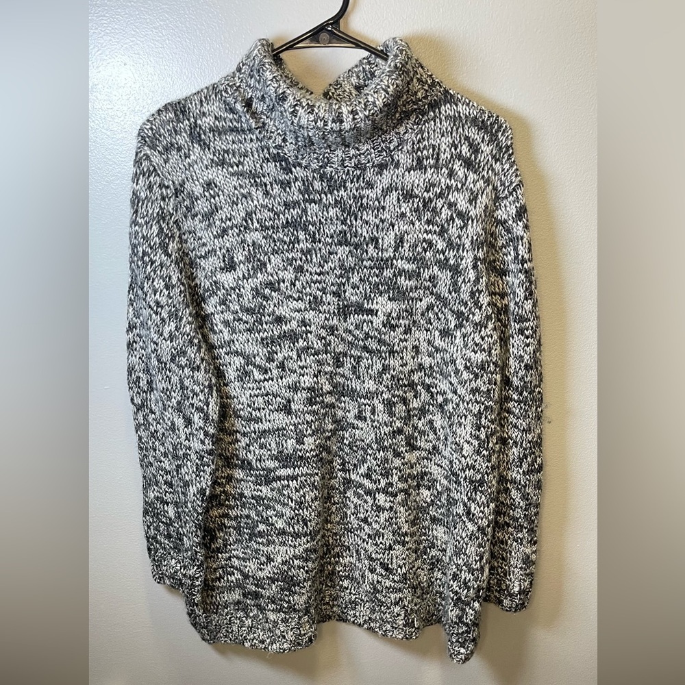 Sundance‎ Women's Sweater Wool Alpaca Blend Chunky Knit Turtleneck Size M